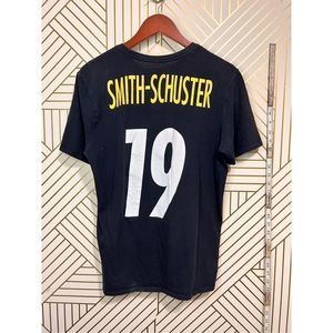 Nike Men's Pittsburg Steelers Juju Smith-Schuster #19 Black T-Shirt Size Large